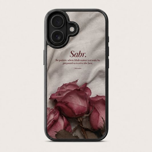 🌸 Sabr Rose Case